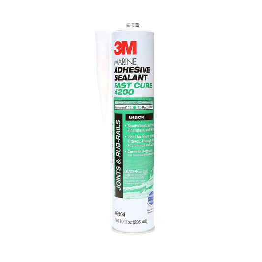 3M - 4200 Fast Cure Polyurethane/Adhesive Sealant, Black